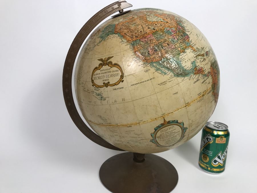 Vintage 12' Replogle Globe World Classic Series [Photo 5]
