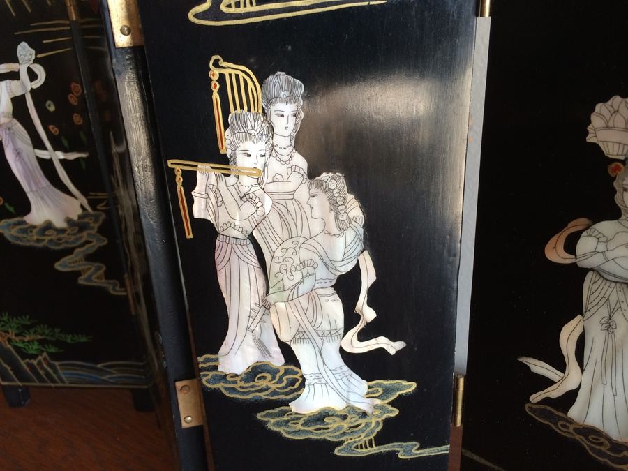 Small Decorative Asian Screen [Photo 3]