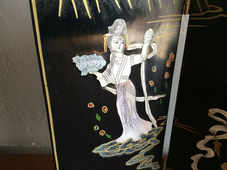 Small Decorative Asian Screen [Photo 2]