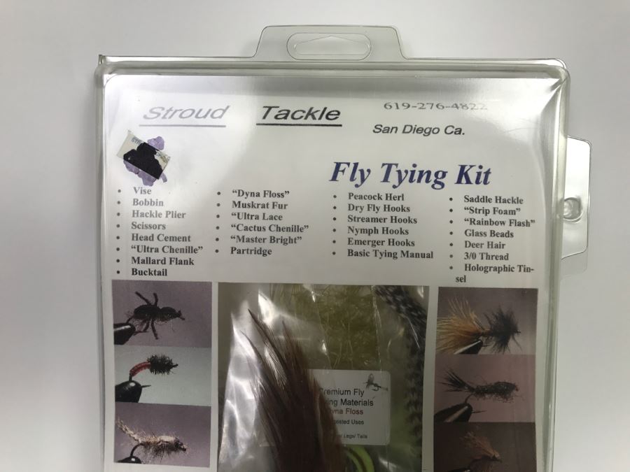 Fly Tying Kit Fly Fishing [Photo 2]