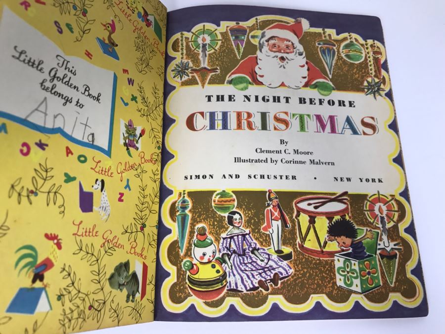 (8) Vintage 1940's And 50's Little Golden Books Including Peter Pan, Little Black Sambo, The Road To Oz, Mad Hatter's Tea Party, Mary Poppins Story The Magic Compass  - See Photos [Photo 21]