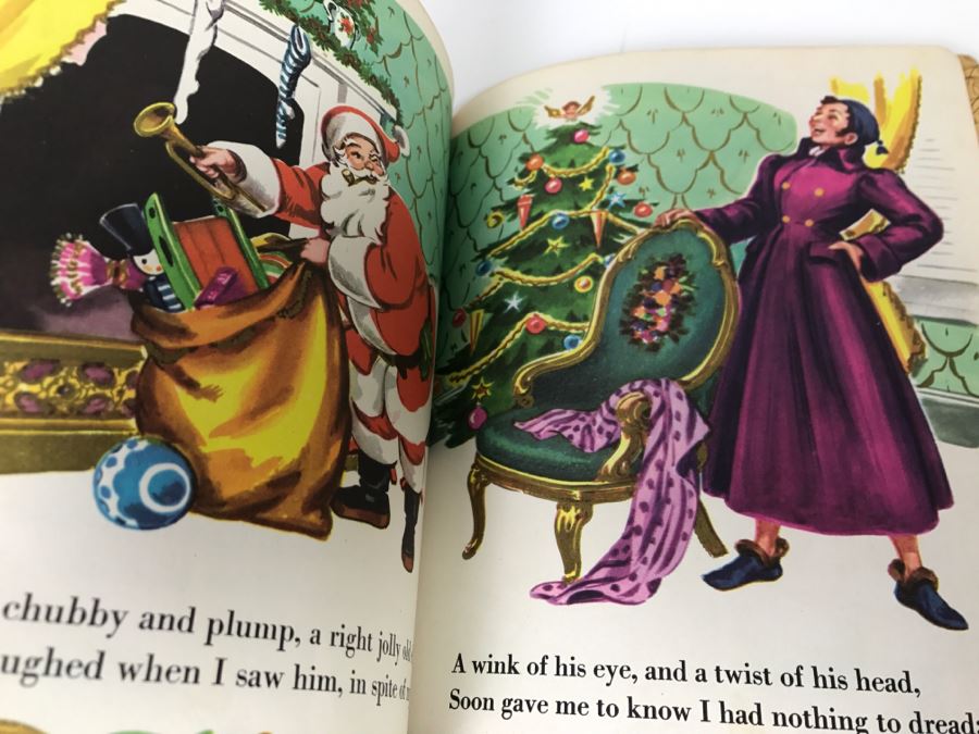 (8) Vintage 1940's And 50's Little Golden Books Including Peter Pan, Little Black Sambo, The Road To Oz, Mad Hatter's Tea Party, Mary Poppins Story The Magic Compass  - See Photos [Photo 25]
