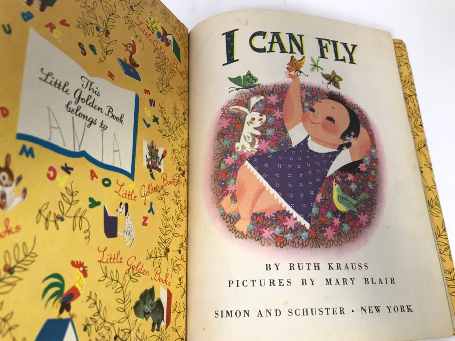 (8) Vintage 1940's And 50's Little Golden Books Including Peter Pan, Little Black Sambo, The Road To Oz, Mad Hatter's Tea Party, Mary Poppins Story The Magic Compass  - See Photos [Photo 30]