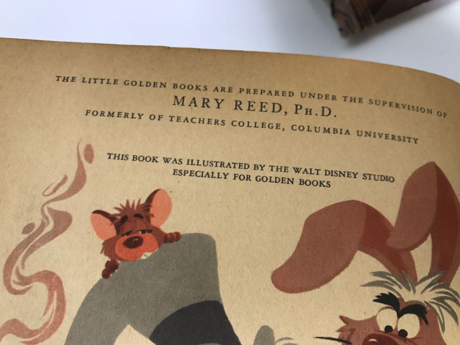 (8) Vintage 1940's And 50's Little Golden Books Including Peter Pan, Little Black Sambo, The Road To Oz, Mad Hatter's Tea Party, Mary Poppins Story The Magic Compass  - See Photos [Photo 12]