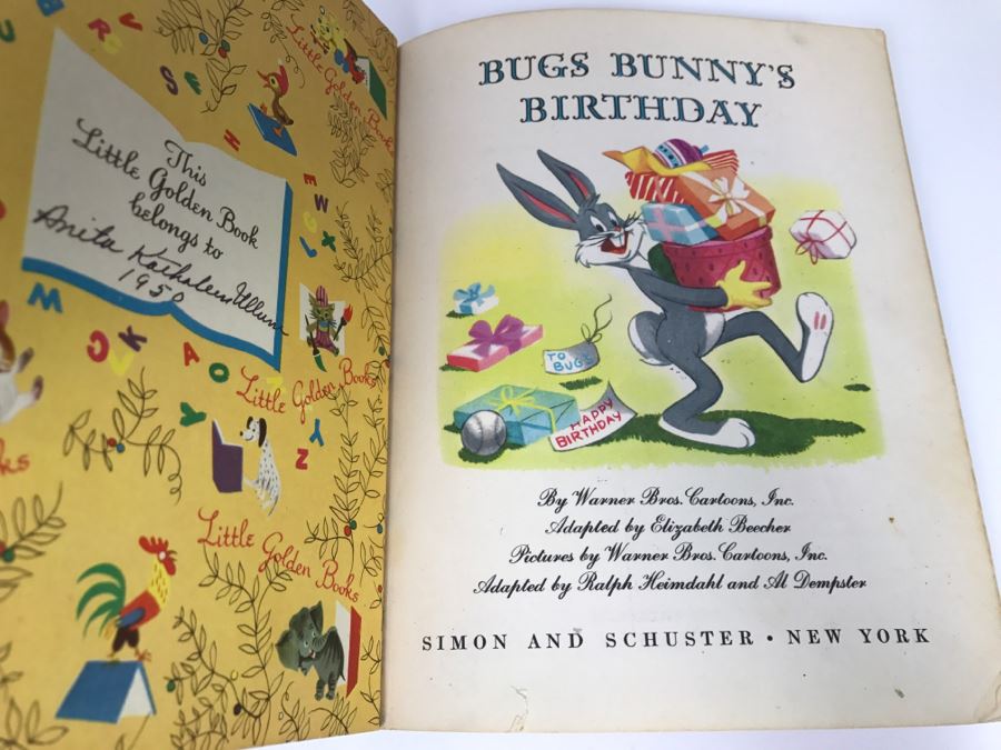 (8) Vintage 1940's And 50's Little Golden Books Including Peter Pan, Little Black Sambo, The Road To Oz, Mad Hatter's Tea Party, Mary Poppins Story The Magic Compass  - See Photos [Photo 18]