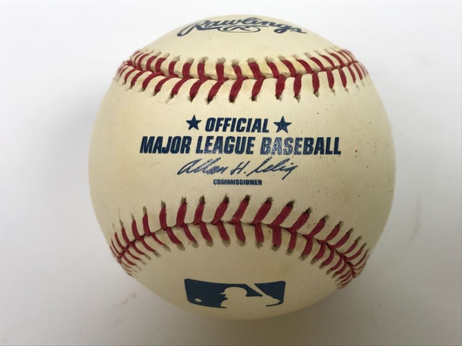 Signed MLB Baseball Chris Chambliss New York Yankees Oceanside HS Friend Of Client [Photo 5]