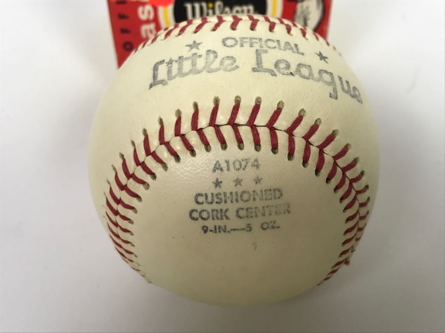 Vintage Wilson Official Little League Baseball With Box [Photo 4]