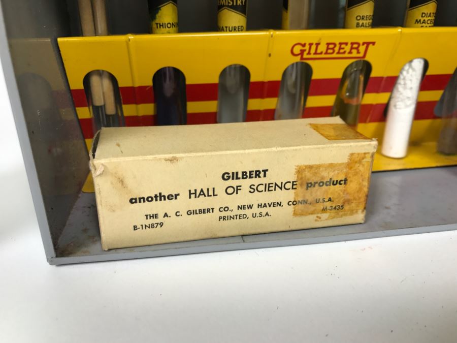 Vintage No. 11 Gilbert Microscope With Metal Case, Specimens And Manuals [Photo 14]