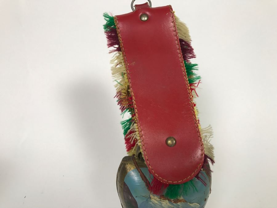 Hand Painted Cow Bell From Switzerland [Photo 4]