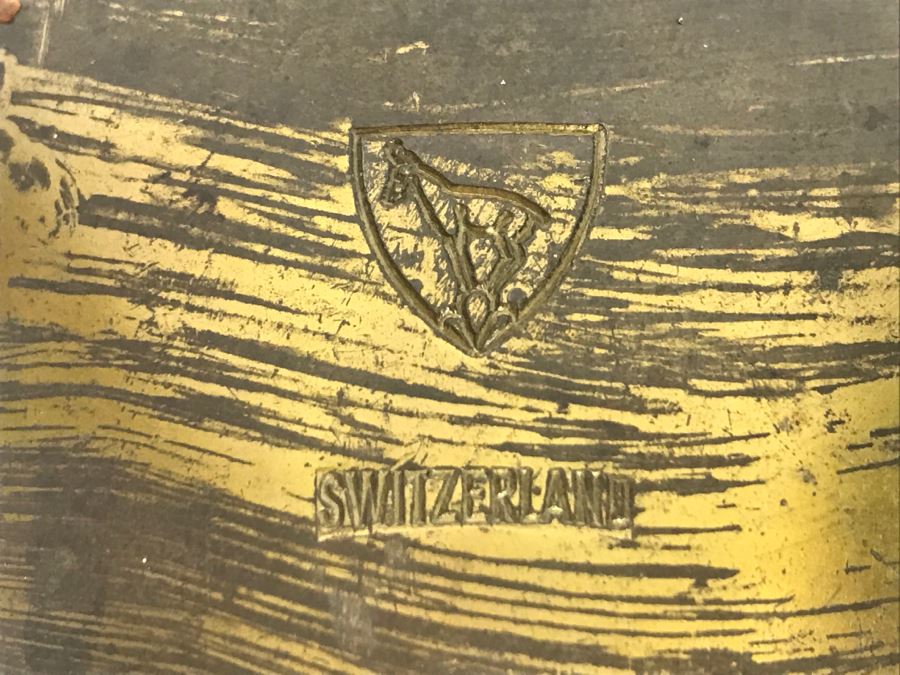 Hand Painted Cow Bell From Switzerland [Photo 9]