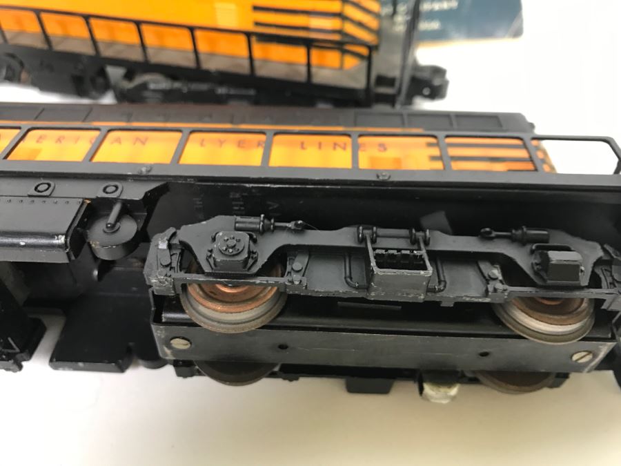 Pair Of American Flyer Lines Train Engines With Gilbert American Flyer Instruction Book 377 378 [Photo 14]