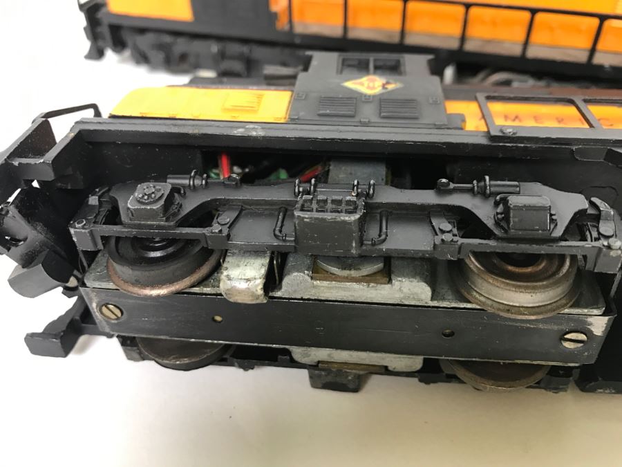 Pair Of American Flyer Lines Train Engines With Gilbert American Flyer Instruction Book 377 378 [Photo 13]