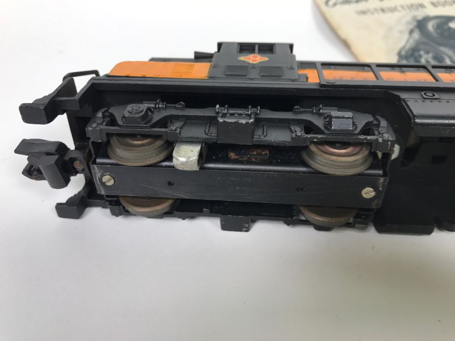 Pair Of American Flyer Lines Train Engines With Gilbert American Flyer Instruction Book 377 378 [Photo 16]