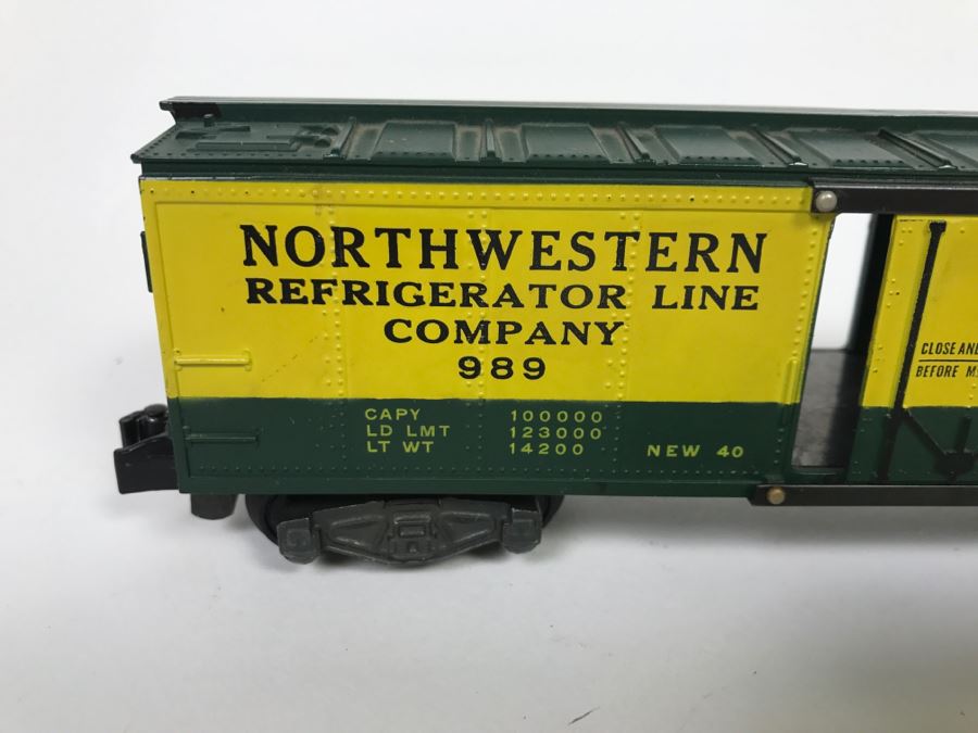 American Flyer Northwestern Refrigerator Line Company 989 Train A.C. Gilbert Co [Photo 9]