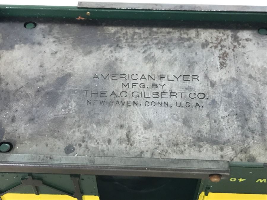 American Flyer Northwestern Refrigerator Line Company 989 Train A.C. Gilbert Co [Photo 13]