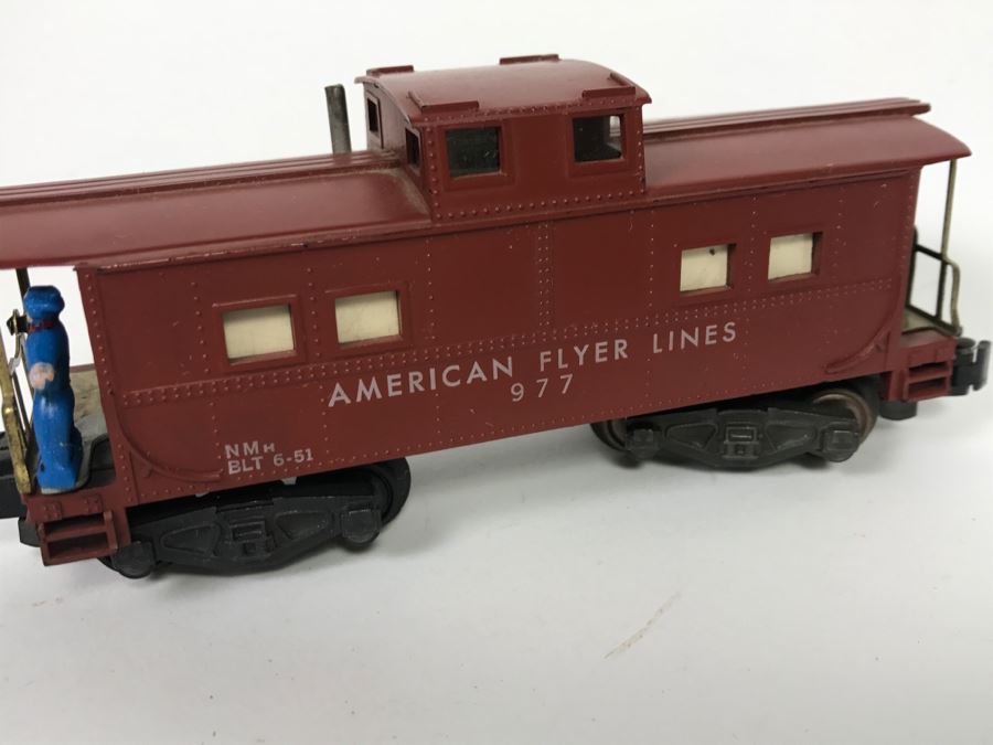American Flyer Train Caboose 977 A.C. Gilbert Co [Photo 6]