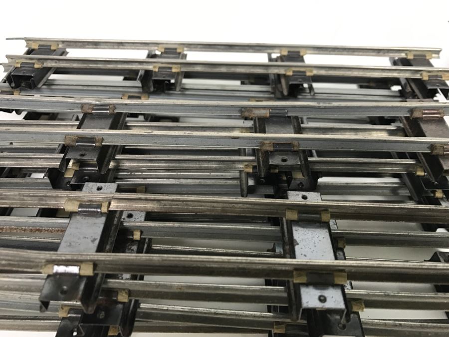 American Flyer Train Straight And Curved Train Tracks By A.C. Gilbert Co [Photo 8]