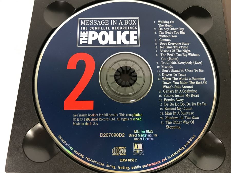 The Police The Complete Recordings CD Box Set 4 CDs [Photo 5]