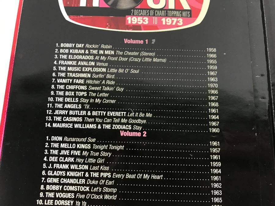 History Of Rock 1953 To 1973 CD Box Set 10 Cds [Photo 3]