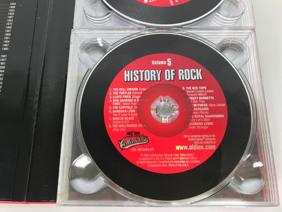 History Of Rock 1953 To 1973 CD Box Set 10 Cds [Photo 7]