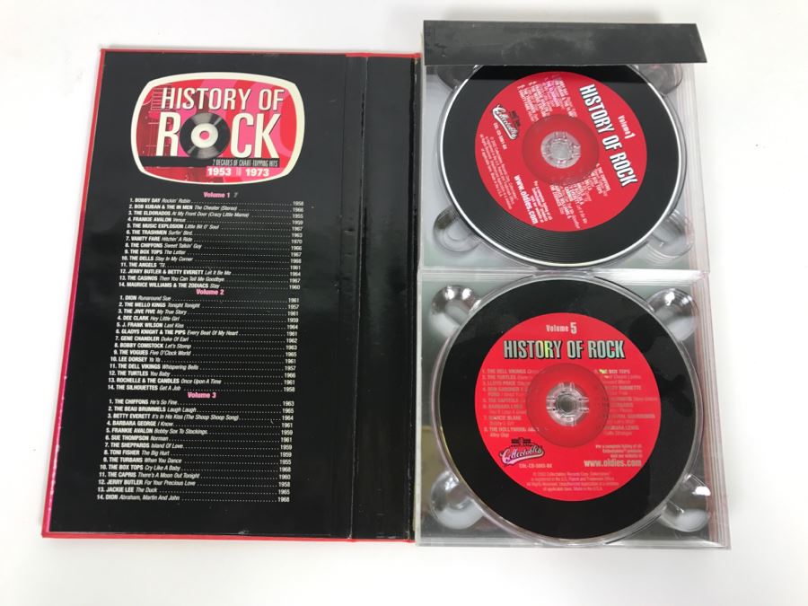 History Of Rock 1953 To 1973 CD Box Set 10 Cds [Photo 5]