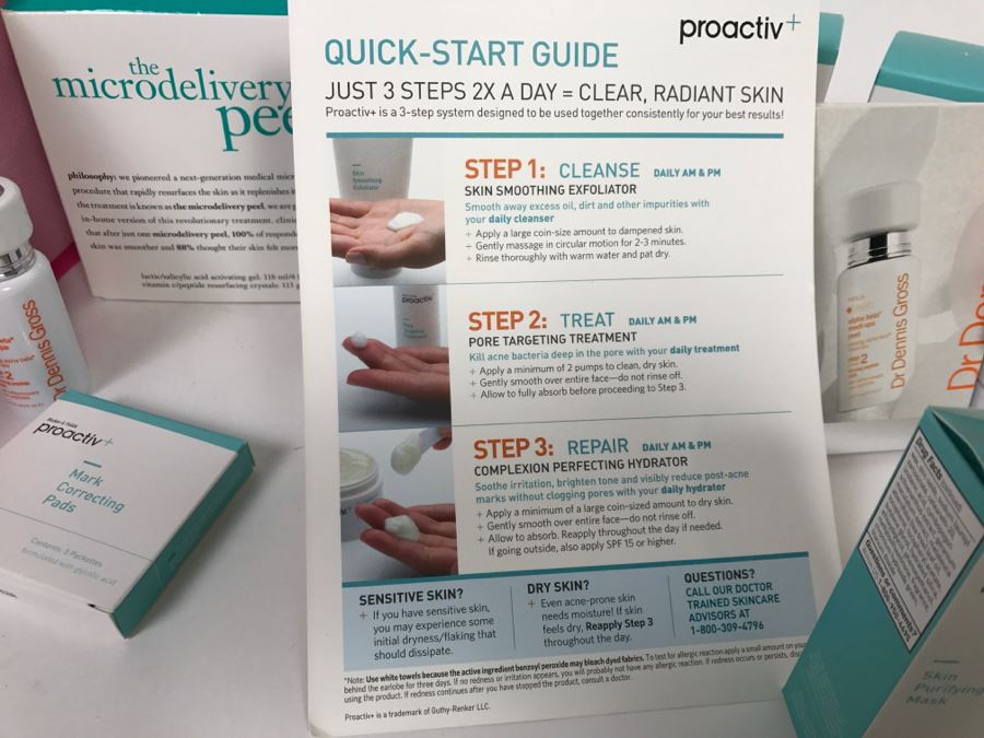 New Beauty Supply Lot With Proactiv And Dr Dennis Gross Skin Care Products [Photo 13]