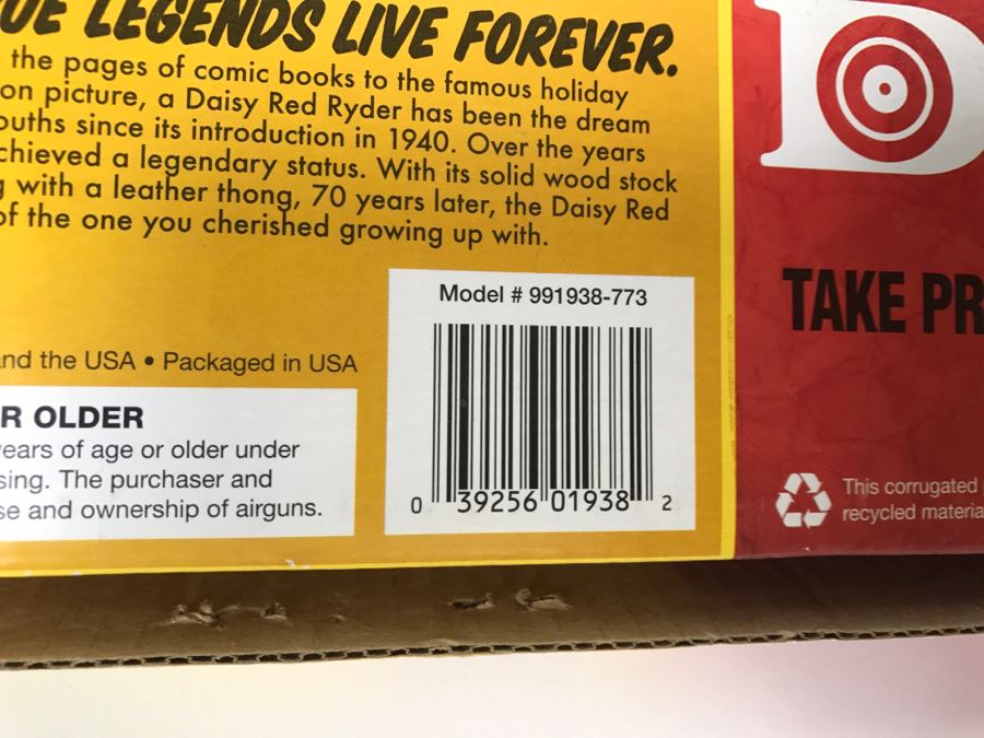 Daisy Red Ryder 70th Anniversary Edition BB Gun With Metal Target And Self-Adhesive Targets [Photo 10]