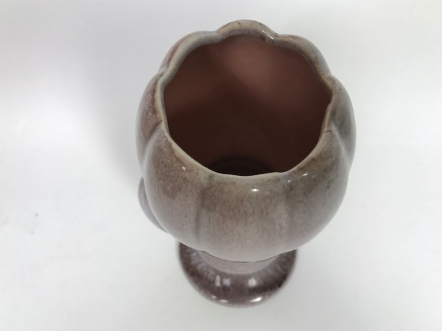 Gonder Factory & Studio Zanesville, OH Purple Vase Pottery H 52 [Photo 4]