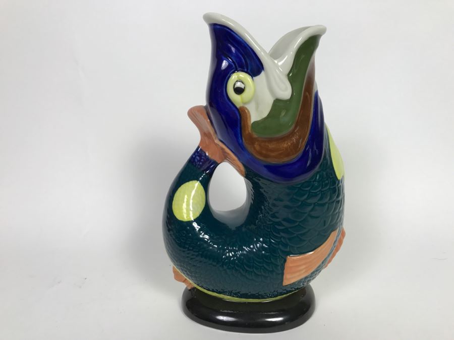 Dartmouth Devon England Fish Vase [Photo 2]