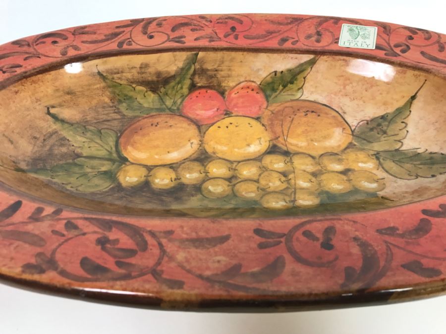 Large Italian Oval Platter [Photo 2]