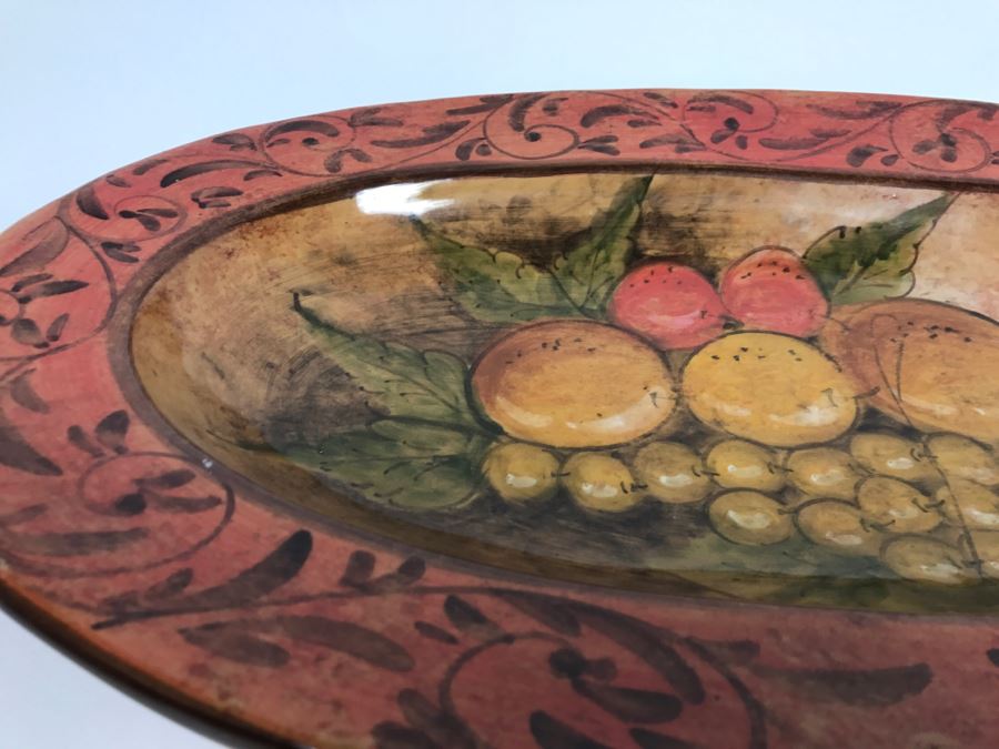 Large Italian Oval Platter [Photo 6]