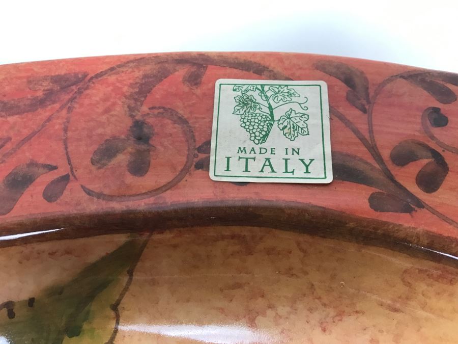 Large Italian Oval Platter [Photo 4]