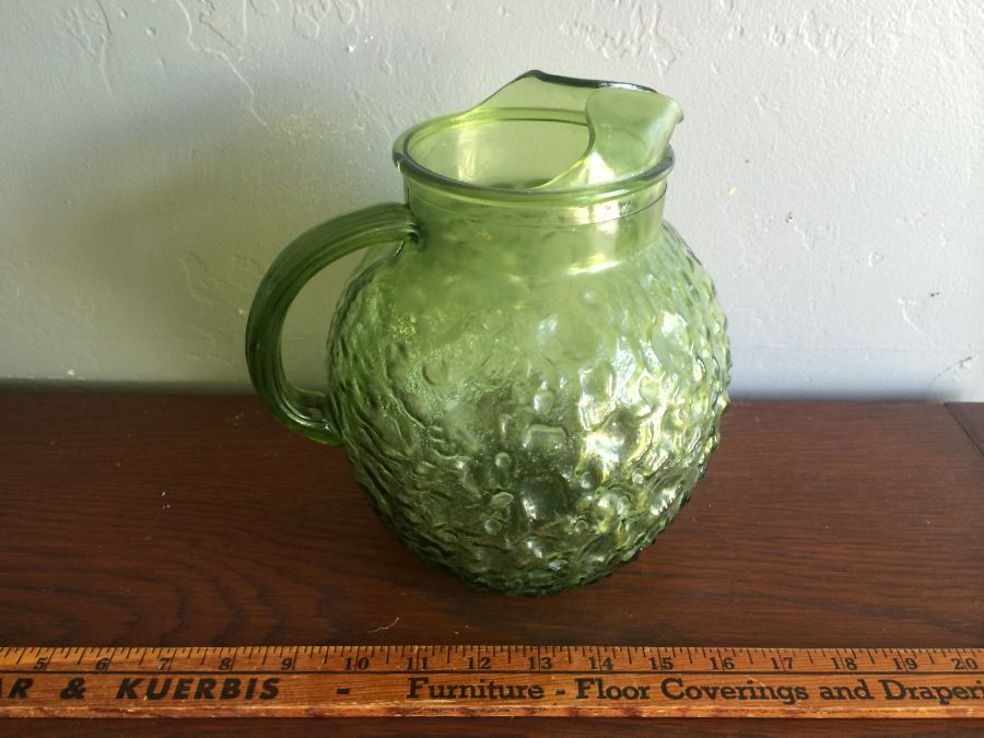 Green Glass Pitcher [Photo 4]