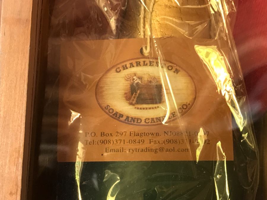 Set Of (3) Designer Candles Including Champagne Candle From Charleston Soap And Candle Co [Photo 4]