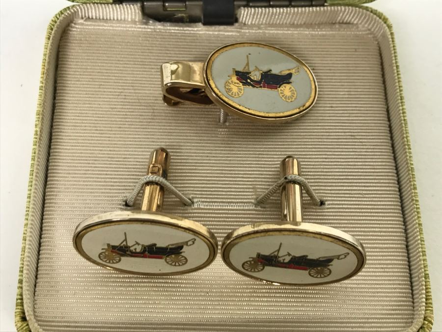 Vintage Antique Car Cufflinks [Photo 4]