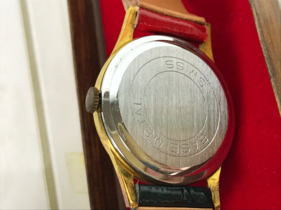 New In Box Original Vintage Spiro Agnew Watch By Custom Time [Photo 8]