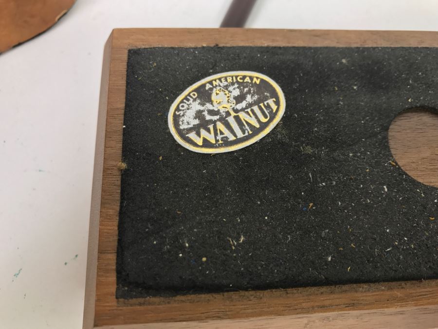 Walnut Seagull Pen Holder With Pen And Custom Walnut Wooden Box [Photo 9]