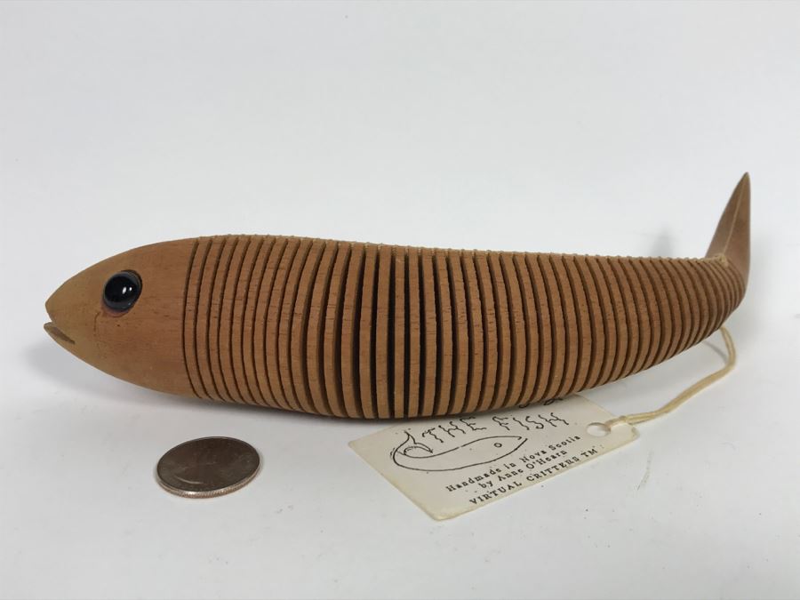 The Fish Handmade In Nova Scotia By Anne O'Hearn Virtual Critters Pick Up Sicks Woodworking [Photo 7]