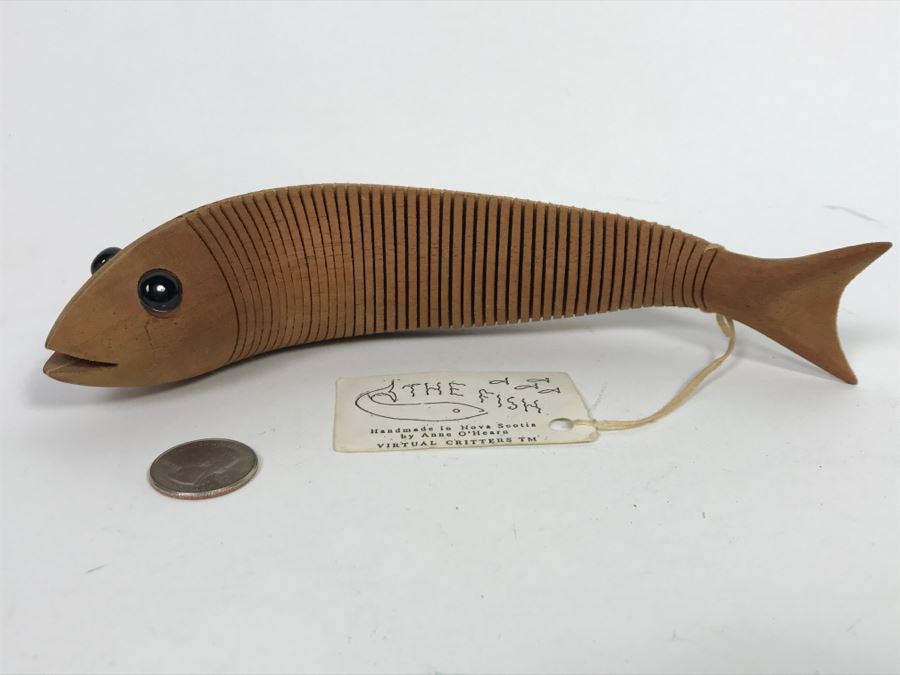 The Fish Handmade In Nova Scotia By Anne O'Hearn Virtual Critters Pick Up Sicks Woodworking [Photo 6]