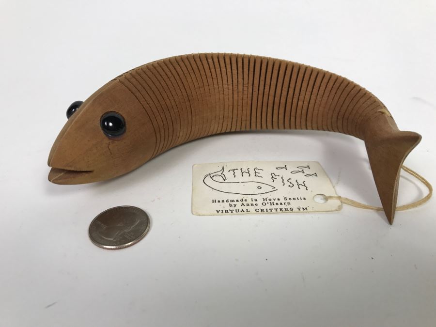 The Fish Handmade In Nova Scotia By Anne O'Hearn Virtual Critters Pick Up Sicks Woodworking [Photo 2]