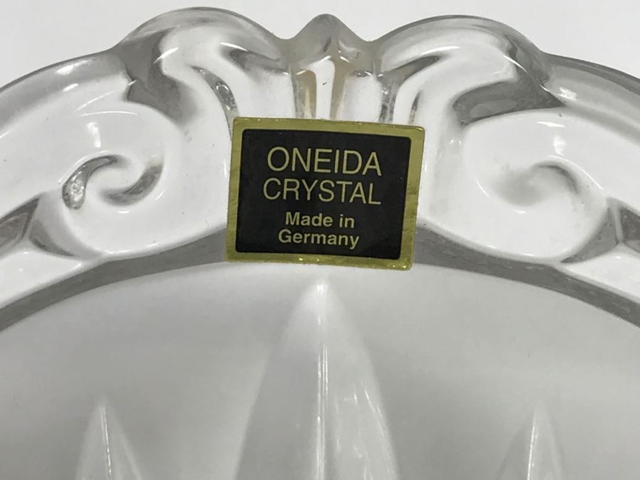 ONEIDA Crystal Vase And Bowl Made In Germany [Photo 8]
