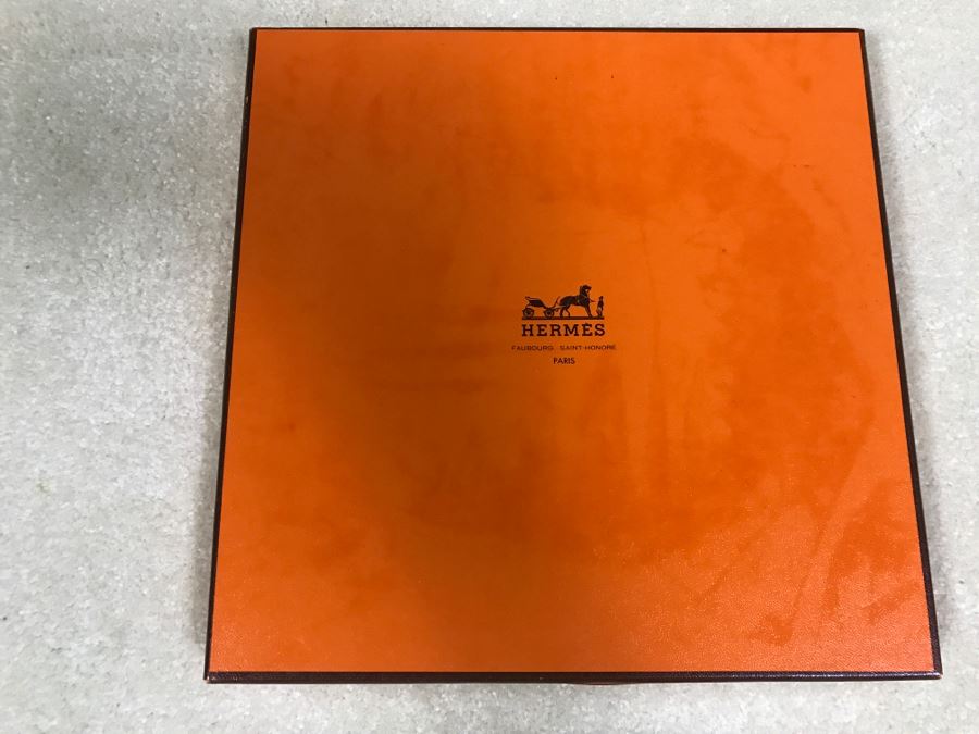 Hermès Silk Scarf 'Carpe Diem' With Box Hermes  [Photo 4]