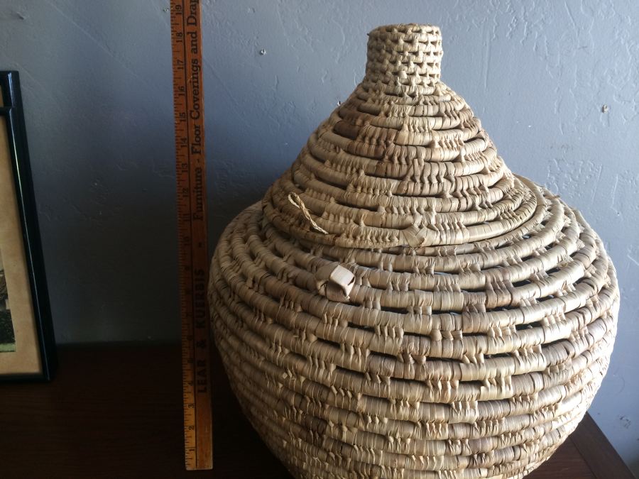 Wooven Basket with Lid [Photo 2]