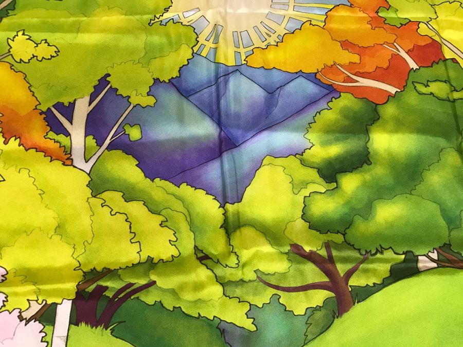 Carleton Varney Silk Scarf With Box [Photo 10]