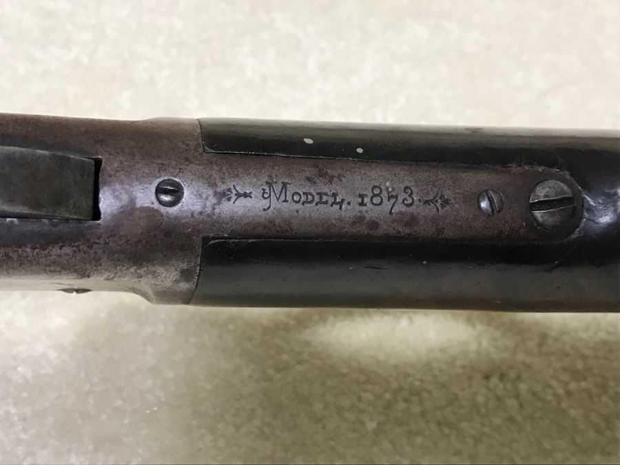 Antique Winchester Repeating Arms New Haven Conn Model 1873 32 W.C.F. Lever Action Rifle Octagonal Barrel 'The Gun that Won the West' With Provenance - 24' Barrell Length - SN 424027B [Photo 24]