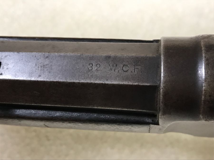 Antique Winchester Repeating Arms New Haven Conn Model 1873 32 W.C.F. Lever Action Rifle Octagonal Barrel 'The Gun that Won the West' With Provenance - 24' Barrell Length - SN 424027B [Photo 22]