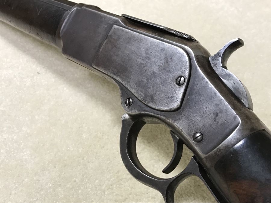 Antique Winchester Repeating Arms New Haven Conn Model 1873 32 W.C.F. Lever Action Rifle Octagonal Barrel 'The Gun that Won the West' With Provenance - 24' Barrell Length - SN 424027B [Photo 28]