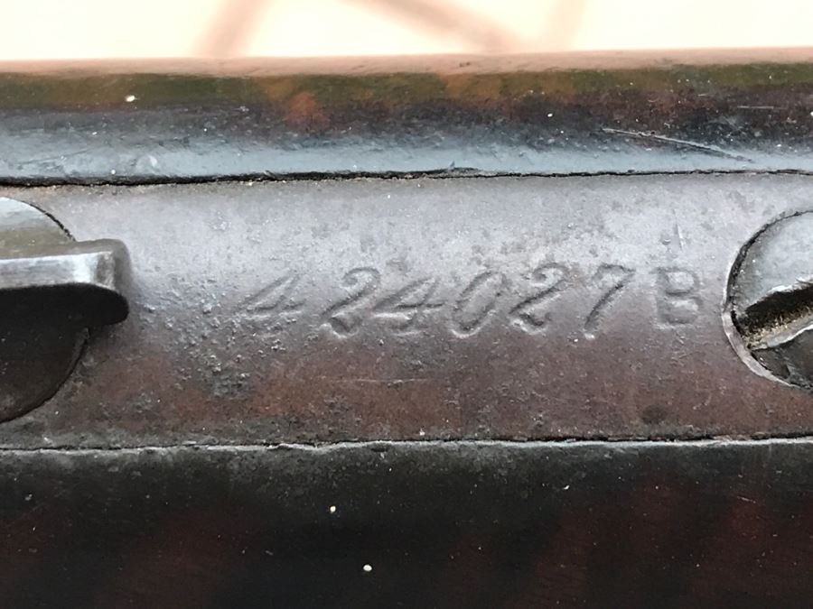 Antique Winchester Repeating Arms New Haven Conn Model 1873 32 W.C.F. Lever Action Rifle Octagonal Barrel 'The Gun that Won the West' With Provenance - 24' Barrell Length - SN 424027B [Photo 43]