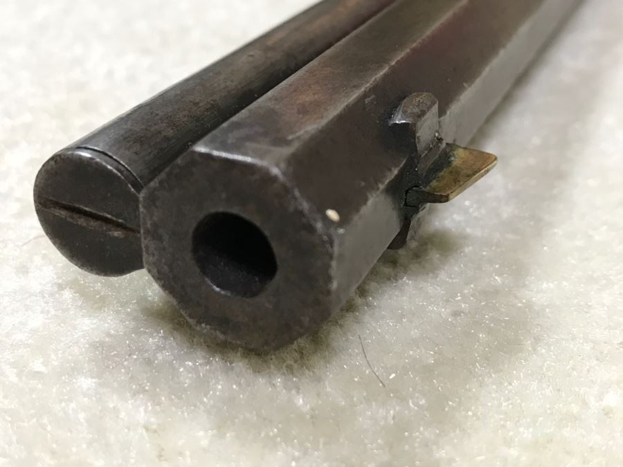 Antique Winchester Repeating Arms New Haven Conn Model 1873 32 W.C.F. Lever Action Rifle Octagonal Barrel 'The Gun that Won the West' With Provenance - 24' Barrell Length - SN 424027B [Photo 15]