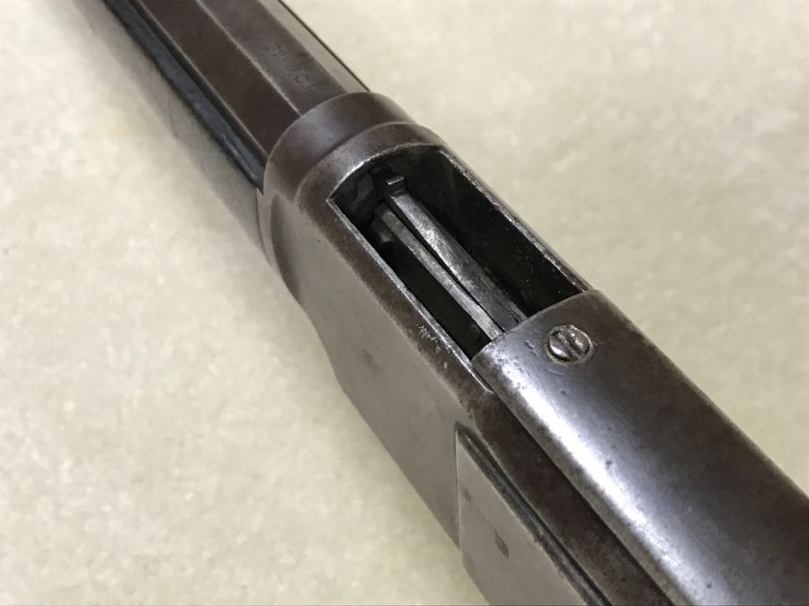 Antique Winchester Repeating Arms New Haven Conn Model 1873 32 W.C.F. Lever Action Rifle Octagonal Barrel 'The Gun that Won the West' With Provenance - 24' Barrell Length - SN 424027B [Photo 31]